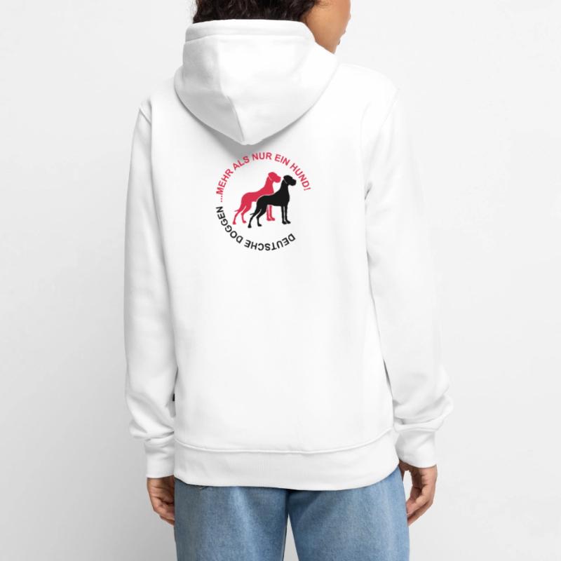 German mastiffs - More than just a dog Unisex Premium Organic Zip Hoodie