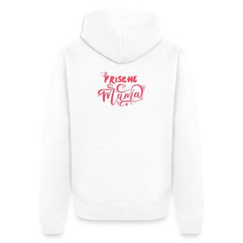 Fresh Mommy Fresh Mommy Mother - Unisex Premium Organic Zip Hoodie - white - Back - Thijin (182cm)