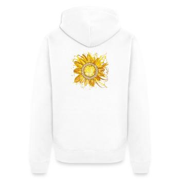 Stargate Inspiration - Sonja Ariel von Staden - Unisex Premium Organic Zip Hoodie - white - Back - Thijin (182cm)
