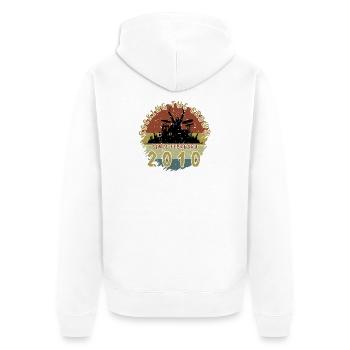 16th Birthday Rocking the crowd DRM 02/2010 - Unisex Premium Organic Zip Hoodie - white - Back - Thijin (182cm)