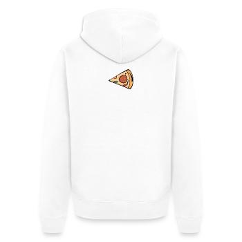 Matching partner family duo twins friends - Unisex Premium Organic Zip Hoodie - white - Back - Thijin (182cm)