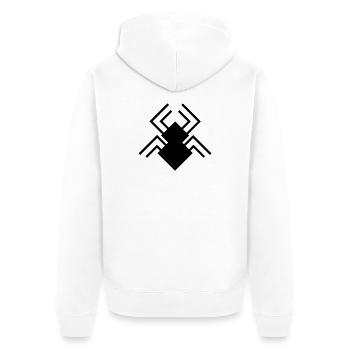 Spider-Man Logo - Veste à capuche bio Premium Unisexe - blanc - Dos - Thijin (182cm)