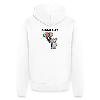 Lgbt Gleichberechtigung Rechte Homosexueller - Unisex Premium Bio Zip Hoodie - Weiß - Hinten - Thijin (182cm)