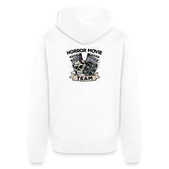 Theatre Movies Team Saying Movies Cinema Night Series - Veste à capuche bio Premium Unisexe - blanc - Dos - Thijin (182cm)