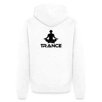 Transe - Veste à capuche bio Premium Unisexe - blanc - Dos - Thijin (182cm)