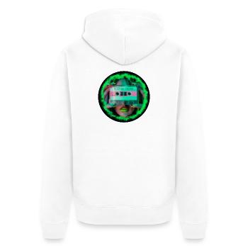 Danse avec le diable V2 - Veste à capuche bio Premium Unisexe - blanc - Dos - Thijin (182cm)