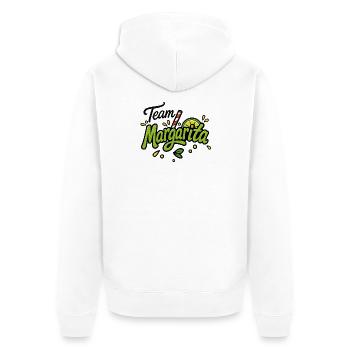 Team Margarita - Veste à capuche bio Premium Unisexe - blanc - Dos - Thijin (182cm)