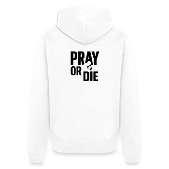 COSSE - Veste à capuche bio Premium Unisexe - blanc - Dos - Thijin (182cm)