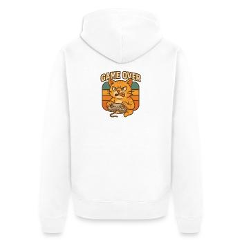Fin du jeu - Veste à capuche bio Premium Unisexe - blanc - Dos - Thijin (182cm)