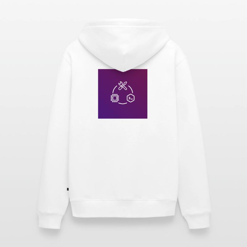 TechKreis Chip Code Tool Unisex Premium Organic Zip Hoodie