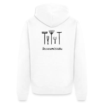 Mathématicien - Veste à capuche bio Premium Unisexe - blanc - Dos - Thijin (182cm)