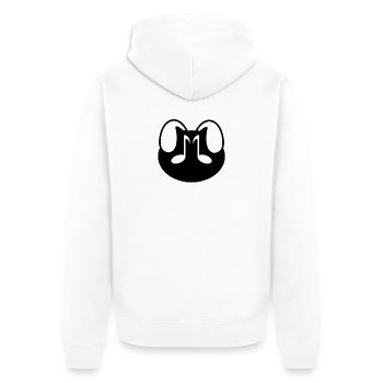Plush: Melidy (Head) - Unisex Premium Organic Zip Hoodie - white - Back - Thijin (182cm)