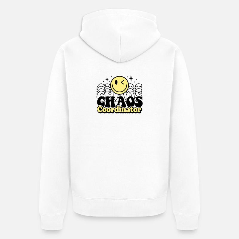 coordinateur - Veste à capuche bio Premium Unisexe - blanc
