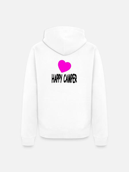 Camper - Unisex Premium Bio Zip Hoodie - Weiß
