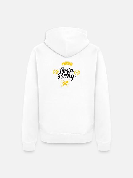 Pastababy - Unisex Premium Bio Zip Hoodie - Weiß