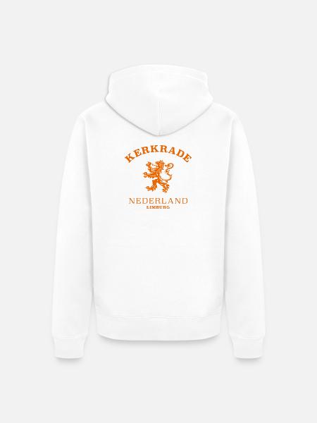 Kerkrade Nederland Netherlands - Unisex Premium Organic Zip Hoodie - white
