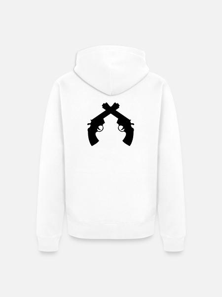 Police - Policeman - Cop - Policier - Polizei - Unisex Premium Organic Zip Hoodie - white
