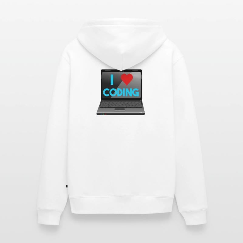 Programmieren, Programmierer, Informatiker Unisex Premium Bio Zip Hoodie