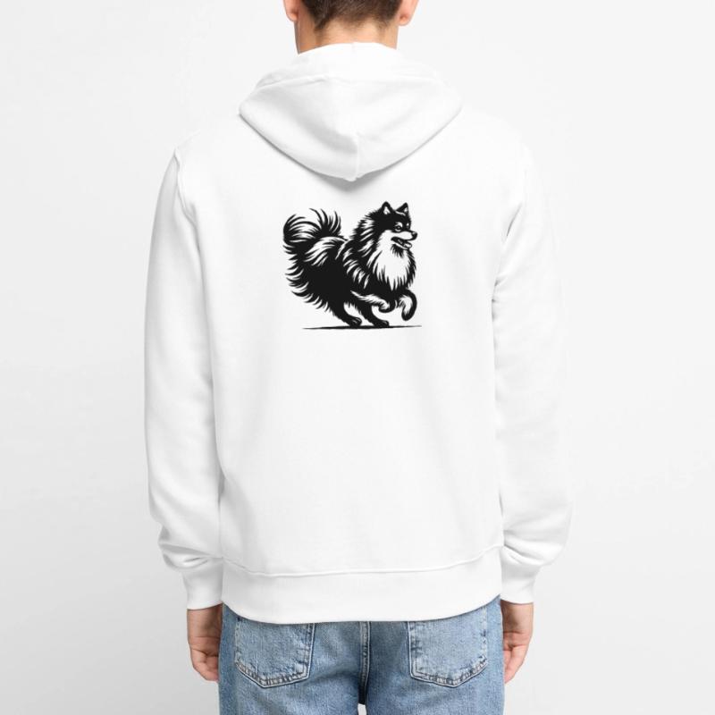 Sharp Unisex Premium Organic Zip Hoodie