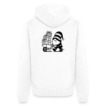 Brouette imp - Veste à capuche bio Premium Unisexe - blanc - Dos - Thijin (182cm)