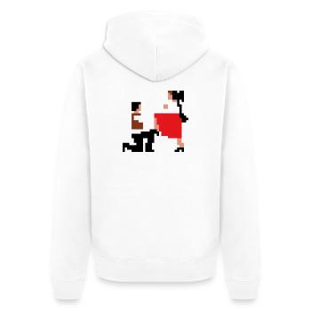 Šij, luby šewco šij... - Veste à capuche bio Premium Unisexe - blanc - Dos - Thijin (182cm)