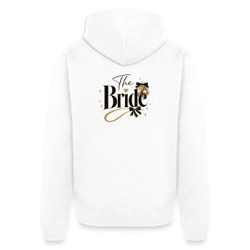 Le Club des Mariées - Boule Disco ! - Veste à capuche bio Premium Unisexe - blanc - Dos - Thijin (182cm)