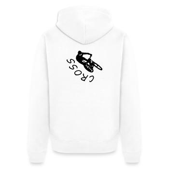 bicycle - Veste à capuche bio Premium Unisexe - blanc - Dos - Thijin (182cm)