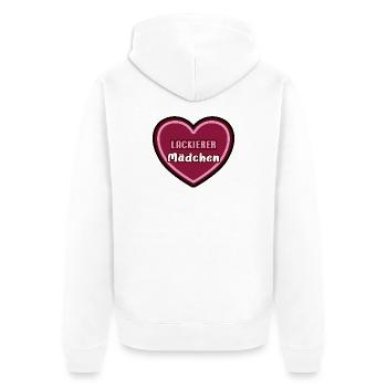 Painter Painter Girl Child Trainee Trainee - Unisex Premium Organic Zip Hoodie - white - Back - Thijin (182cm)