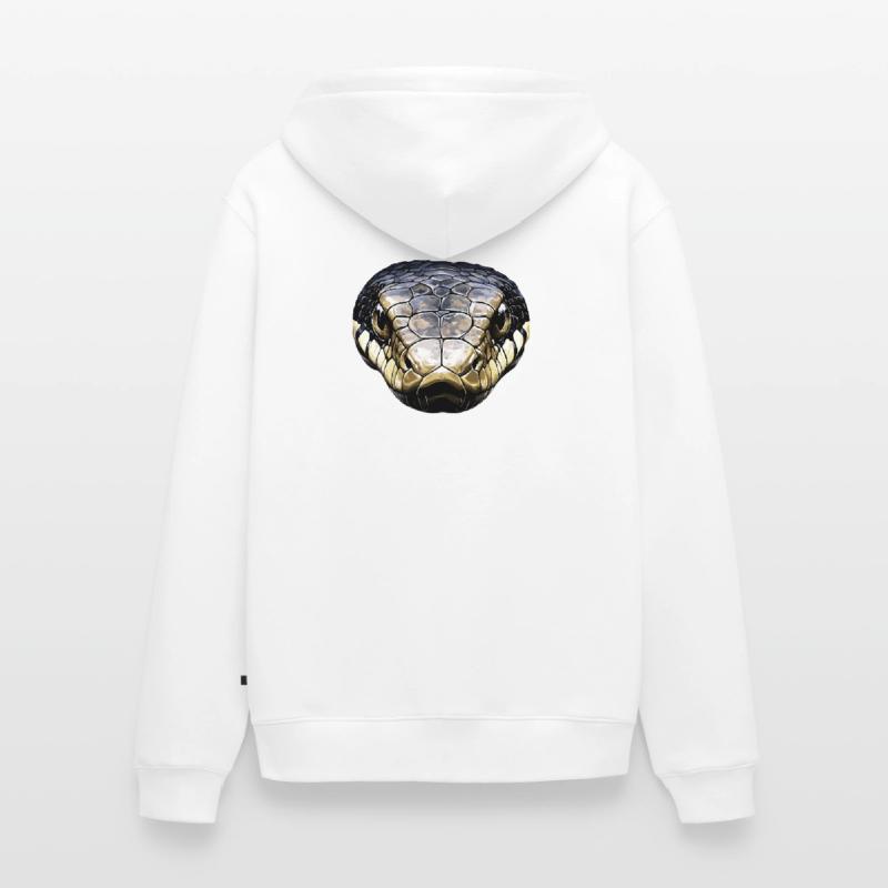 snake, python, cobra, rattlesnake, snakes Unisex Premium Organic Zip Hoodie