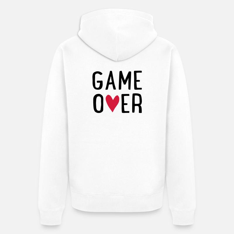 Enterrement de vie de garçon - Veste à capuche bio Premium Unisexe - blanc
