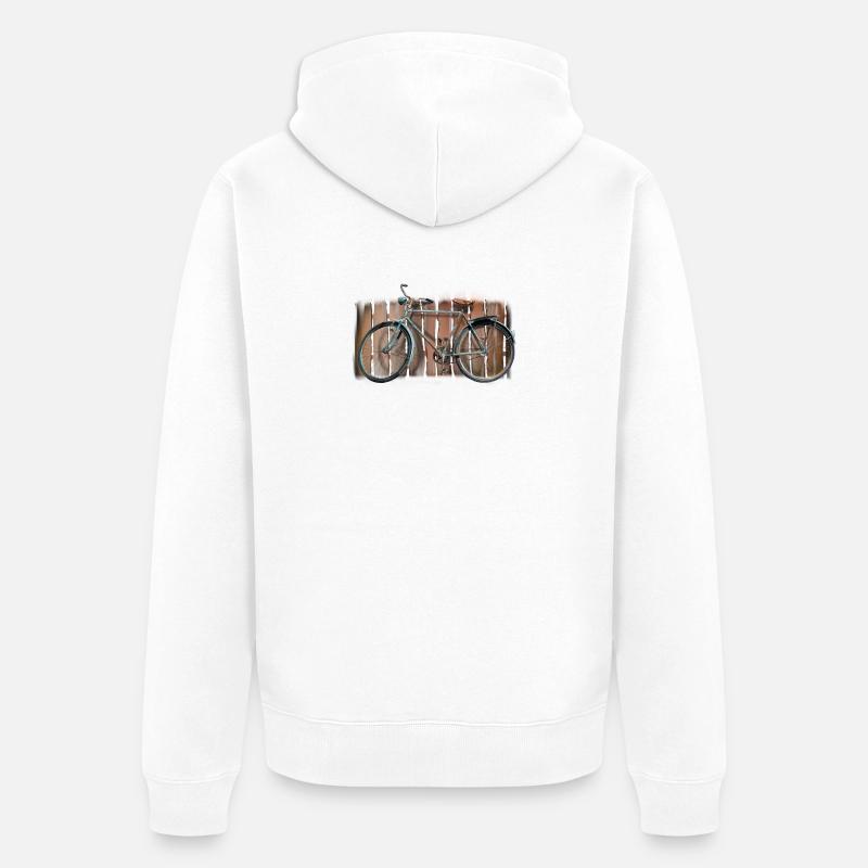 Bicycle - Veste à capuche bio Premium Unisexe - blanc