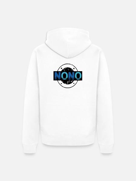 Nono - Veste à capuche bio Premium Unisexe - blanc