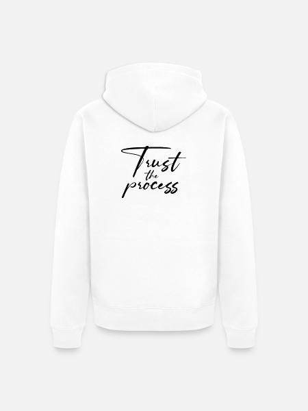 TTP - Unisex Premium Bio Zip Hoodie - Weiß