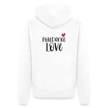 Pole Dance Dancer Poledancing Love Gift - Unisex Premium Organic Zip Hoodie - white - Back - Thijin (182cm)