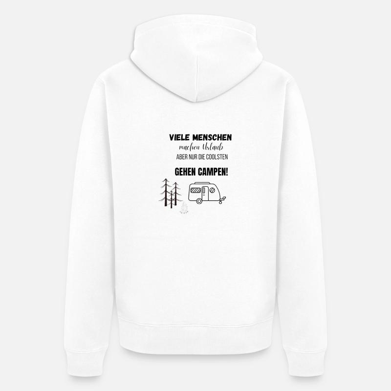 E3CBB958 A576 48AB AC03 FF63B8D53326 - Veste à capuche bio Premium Unisexe - blanc