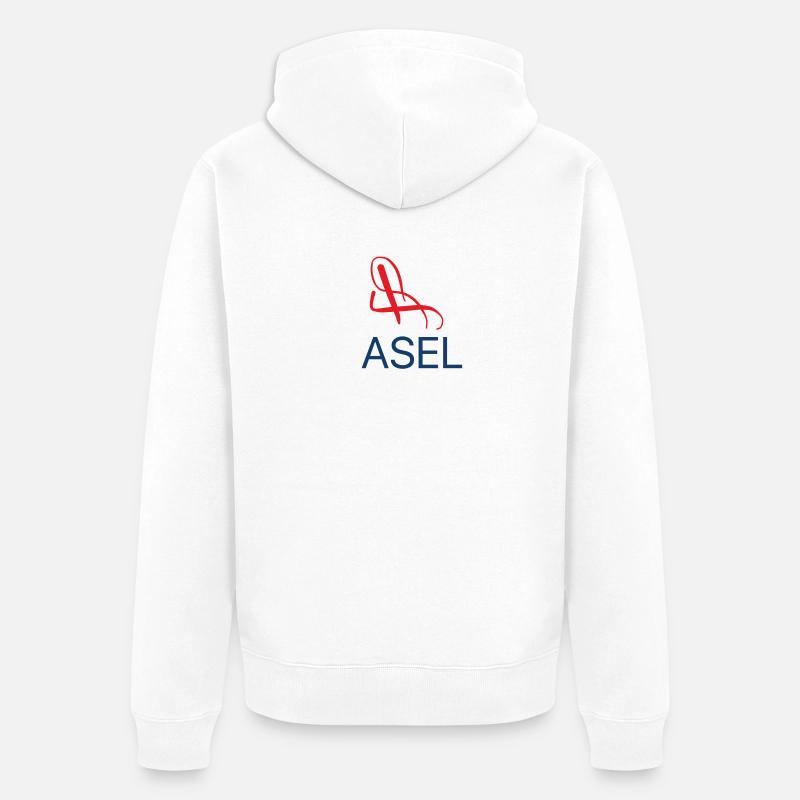 Basel T-Shirt Basel Pullover - Unisex Premium Bio Zip Hoodie - Weiß