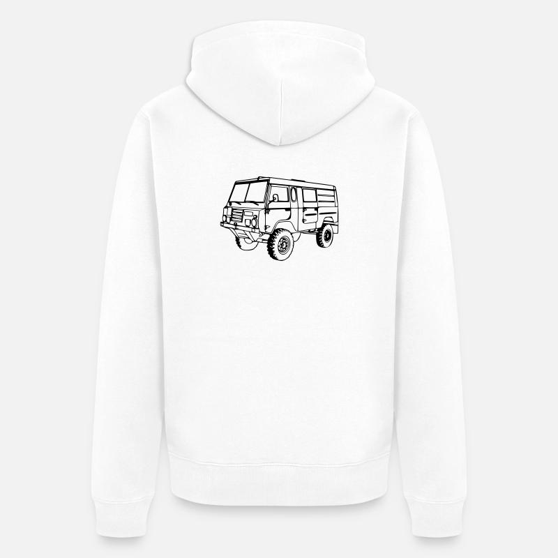 TGB11 - Veste à capuche bio Premium Unisexe - blanc