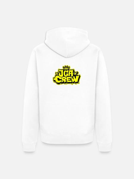Junggesellenabschied Jga Crew - Unisex Premium Bio Zip Hoodie - Weiß