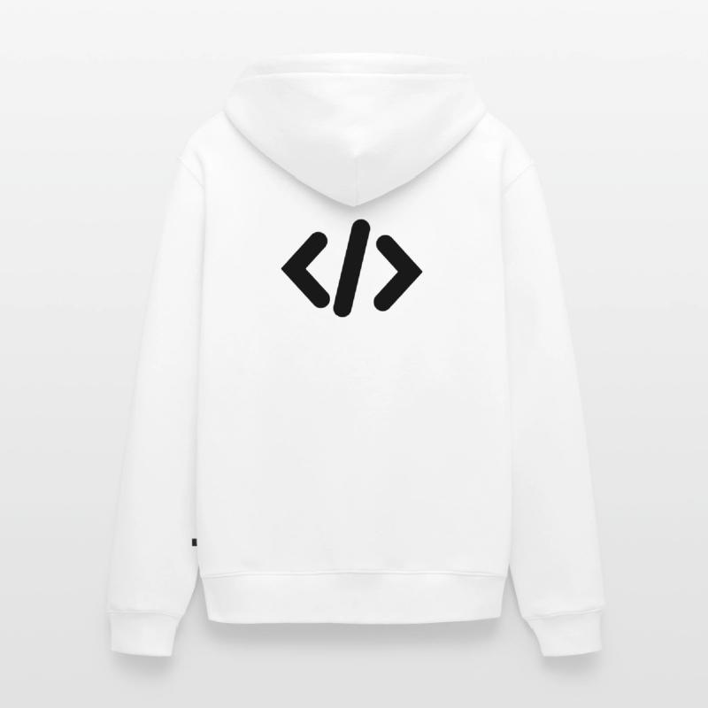 Programmierer-Code Unisex Premium Bio Zip Hoodie
