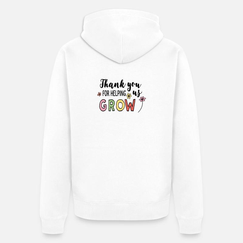 Éducateur Enfants - Veste à capuche bio Premium Unisexe - blanc