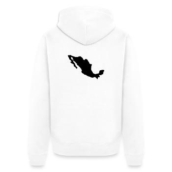 Mexique - Veste à capuche bio Premium Unisexe - blanc - Dos - Thijin (182cm)