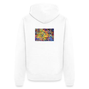 jchromaosj - Veste à capuche bio Premium Unisexe - blanc - Dos - Thijin (182cm)