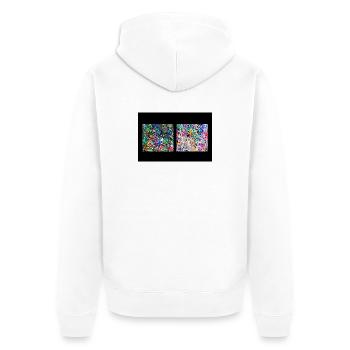 jschragshroj - Veste à capuche bio Premium Unisexe - blanc - Dos - Thijin (182cm)