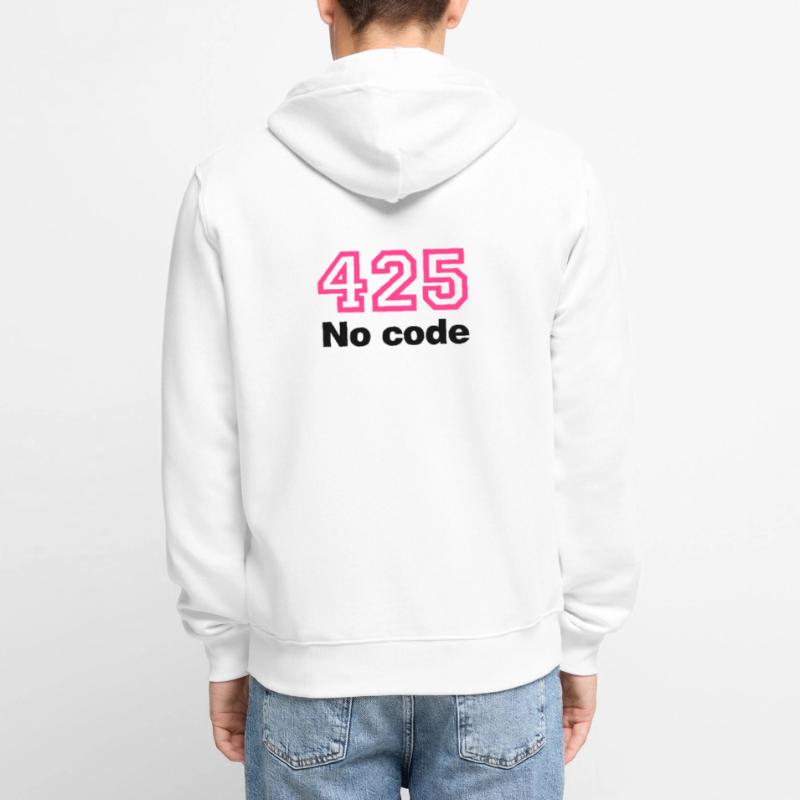 Error 425 No Code Unisex Premium Bio Zip Hoodie