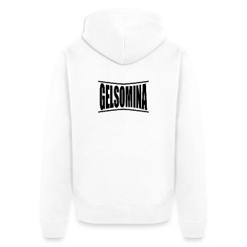 t-shirt Gelsomina t-shirt idée cadeau - Veste à capuche bio Premium Unisexe - blanc - Dos - Thijin (182cm)