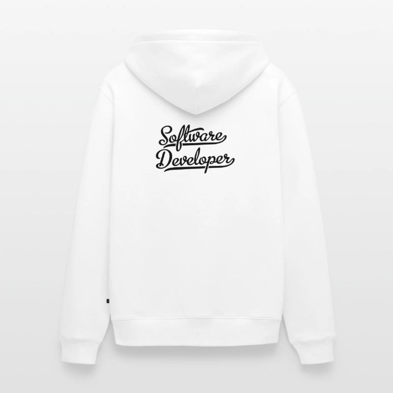 Software Developer Unisex Premium Bio Zip Hoodie