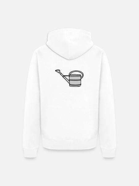 Arrosoir - Veste à capuche bio Premium Unisexe - blanc