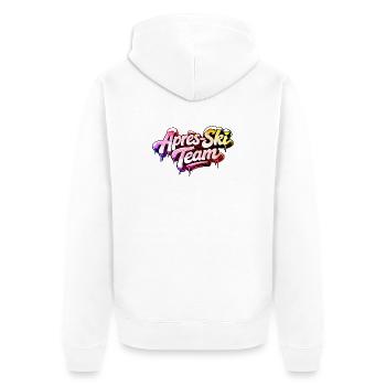 Équipe d’après-ski Bunt - Veste à capuche bio Premium Unisexe - blanc - Dos - Thijin (182cm)