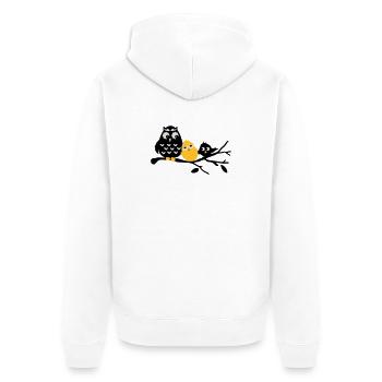 Amis - Veste à capuche bio Premium Unisexe - blanc - Dos - Thijin (182cm)