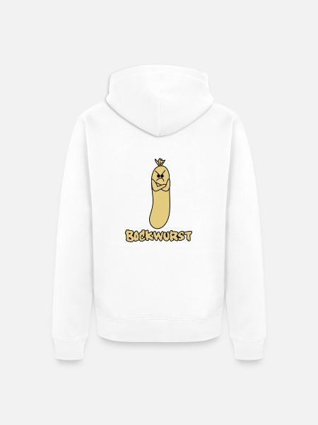 bockwurst - Unisex Premium Bio Zip Hoodie - Weiß